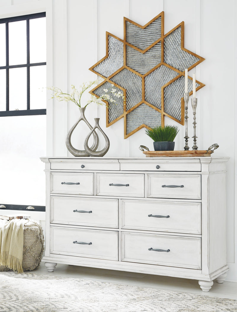 Kanwyn - Dresser, Mirror - JaxCo Furniture