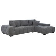 Octavia - Upholstered Sectional Chaise Sofa - JaxCo Furniture