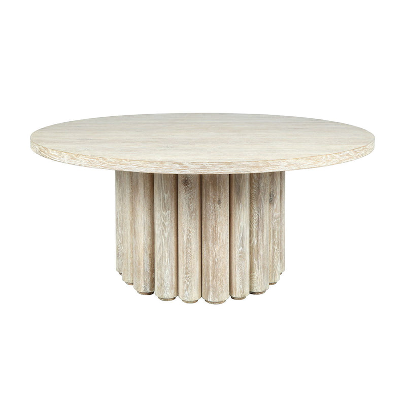 Tiber - Round Dining Table - JaxCo Furniture