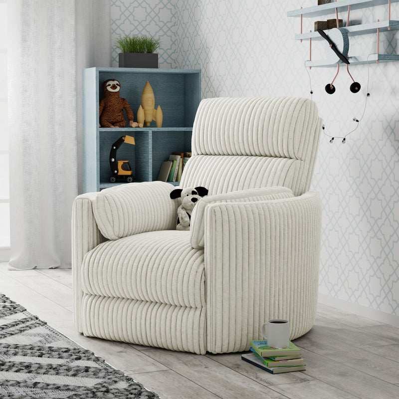 Radius - Swivel Power Glider Recliner - JaxCo Furniture
