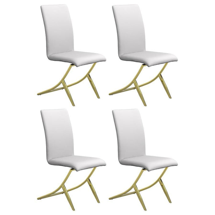 Chanel - Upholstered Side Chairs (Set of 4) - JaxCo Furniture