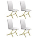 Chanel - Upholstered Side Chairs (Set of 4) - JaxCo Furniture