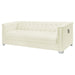 Chaviano - Upholstered Track Arm Sofa - Pearl White - JaxCo Furniture