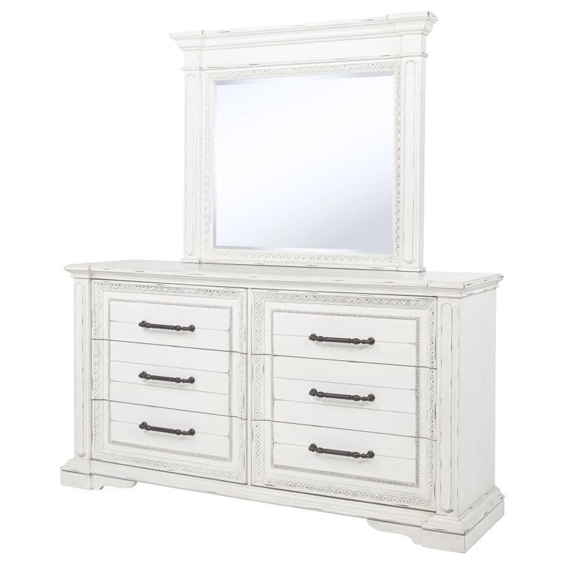 Mckinney - 6-Drawer Bedroom Dresser Cabinet - JaxCo Furniture