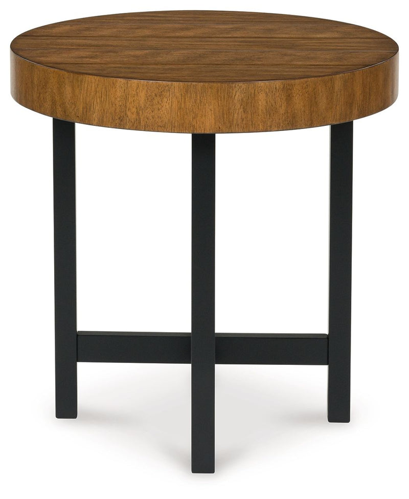 Steenlage - Brown / Black - Occasional Table Set (Set of 2) - JaxCo Furniture