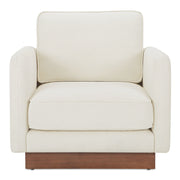Vernon - Accent Chair - White - JaxCo Furniture