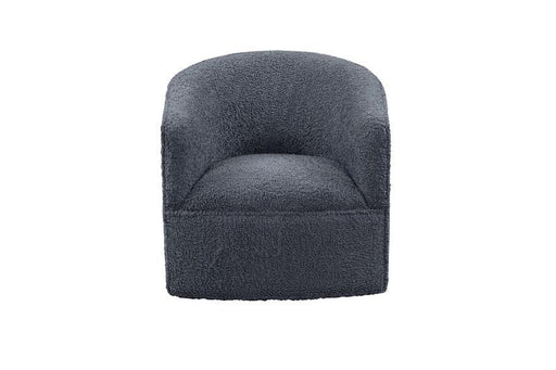 Valencia - Swivel Accent Chair - Blue - JaxCo Furniture