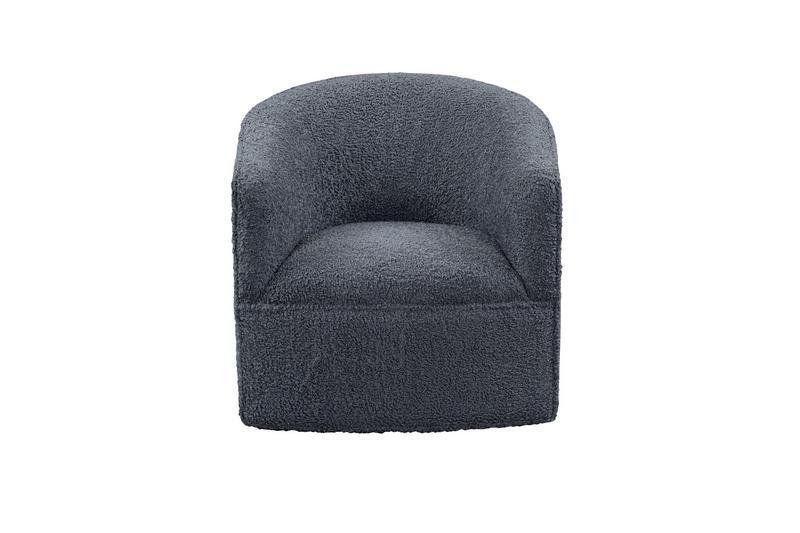 Valencia - Swivel Accent Chair - Blue - JaxCo Furniture