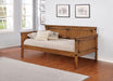 Oakdale - Wood Twin Daybed - Rustic Honey - JaxCo Furniture