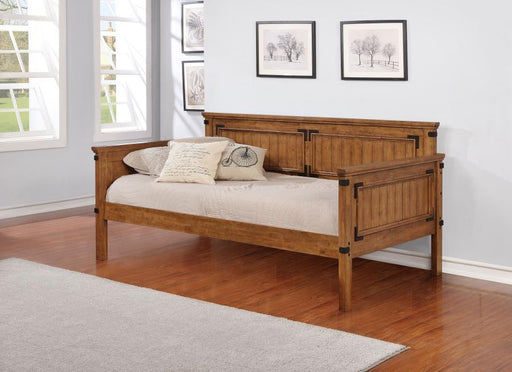 Oakdale - Wood Twin Daybed - Rustic Honey - JaxCo Furniture