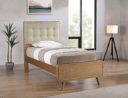 Robyn - Wood Panel Bed - JaxCo Furniture