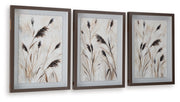 Honslow - Brown / Black / White - Wall Art Set (Set of 3) - JaxCo Furniture