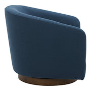 Oscy - Swivel Chair - Dark Atlantic - JaxCo Furniture