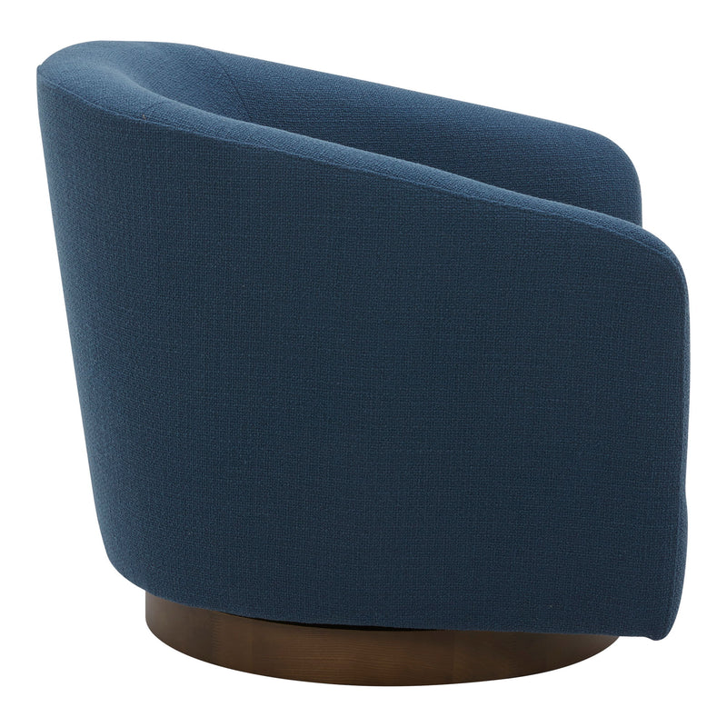 Oscy - Swivel Chair - Dark Atlantic - JaxCo Furniture