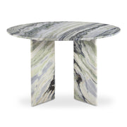 Celia - Round Dining Table - Green / Gray - JaxCo Furniture