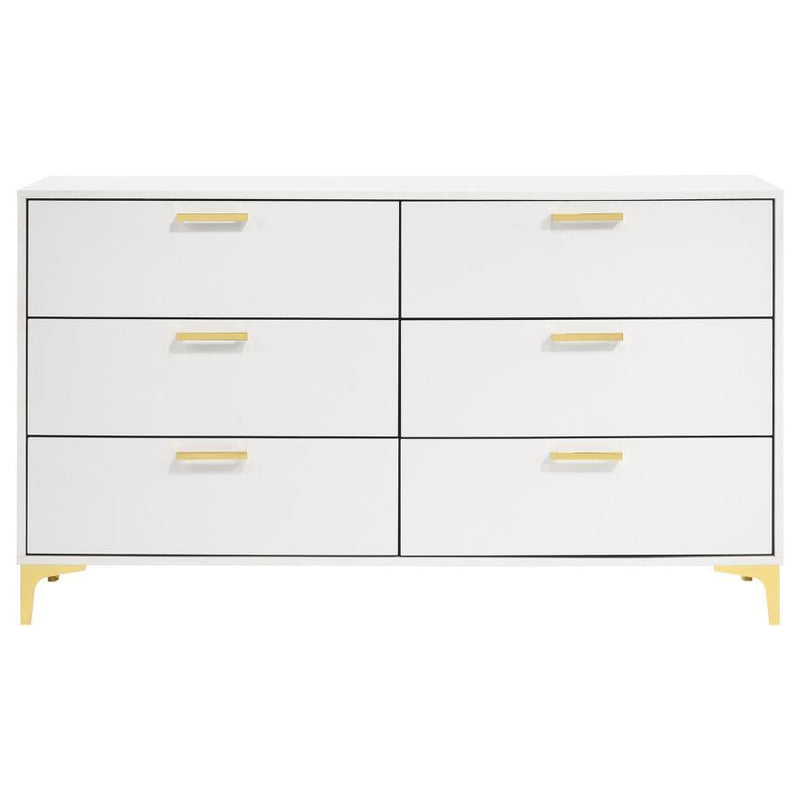 Kendall - 6-Drawer Dresser - JaxCo Furniture