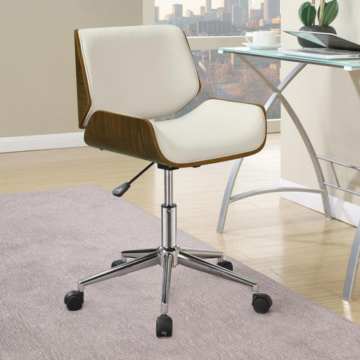 Addington - Upholstered Adjustable Office Desk Chair - JaxCo Furniture