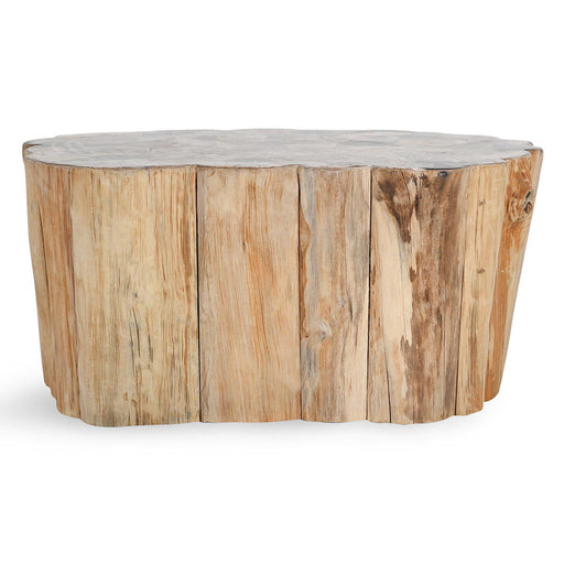 Norwest - Petrified Wood Coffee Table - Natural - JaxCo Furniture