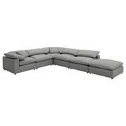 Raleigh - Boucle Upholstered Modular Sectional - JaxCo Furniture