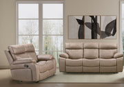 Theon - Manual Glider Reclining Sofa Set - JaxCo Furniture