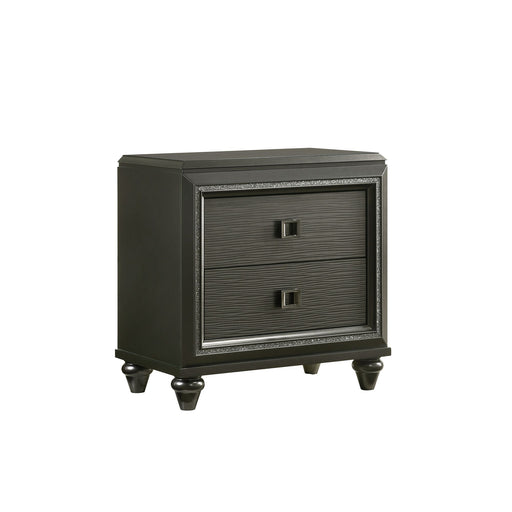 Moonstone - Nightstand With Usb - Copper - JaxCo Furniture