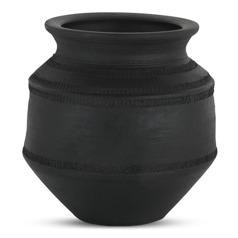 Astra - Terracotta Vessel - Black - JaxCo Furniture