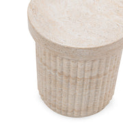 Selah - Outdoor Stool / Table - Beige - JaxCo Furniture