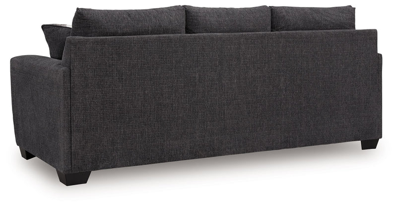 Loreo - Queen Sofa Sleeper - Ebony - JaxCo Furniture