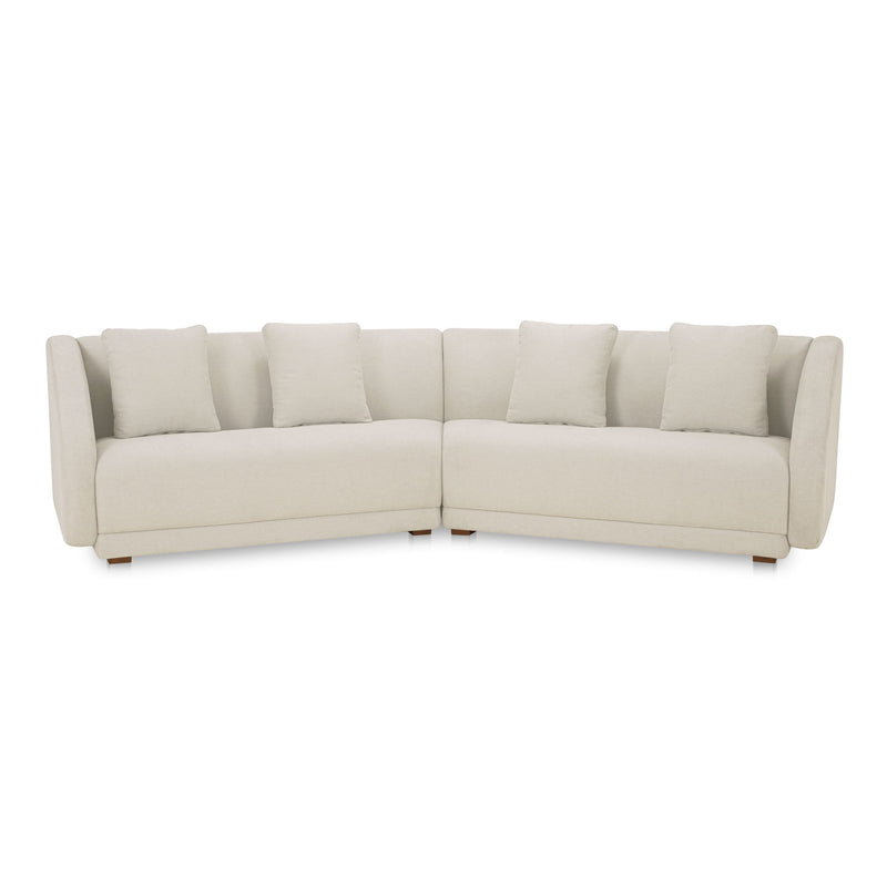 Fraser - 2 Piece Modular Sofa - White - JaxCo Furniture