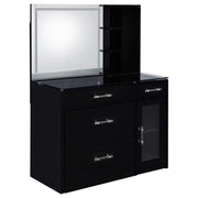 Flora - 2-Drawer Vanity Set With LED Mirror - JaxCo Furniture