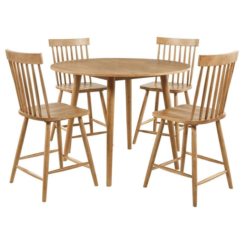 Andrews - Round Counter Dining Set - JaxCo Furniture