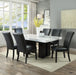 Camila - Rectangular Dining Set - White Top - JaxCo Furniture