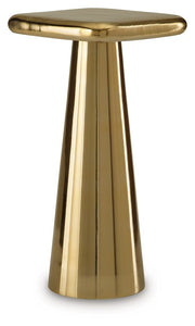 Dallenburg - Gold Finish - Accent Table - JaxCo Furniture