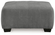 Birkdale Court - Gray - Oversized Accent Ottoman - JaxCo Furniture