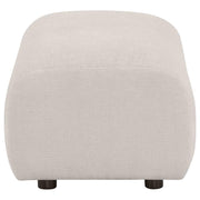 Burnett - Chenille Upholstered Ottoman - JaxCo Furniture