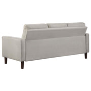 Bowen - Upholstered Track Arm Tufted Sofa Set - JaxCo Furniture