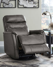 Riptyme - Quarry - Swivel Glider Recliner - JaxCo Furniture