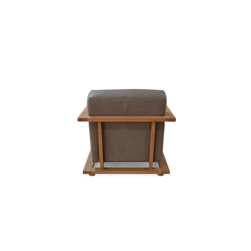 Eckersley - Lounge Chair - Cool Brown - JaxCo Furniture