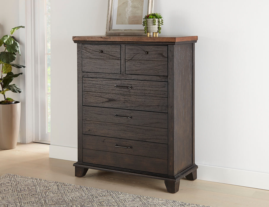 Bear Creek - 5 Drawer Chest - JaxCo Furniture