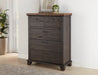 Bear Creek - 5 Drawer Chest - JaxCo Furniture