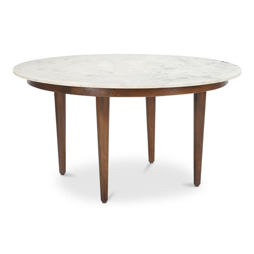 Lark - Coffee Table - White / Mango Brown - JaxCo Furniture