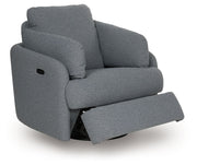 Alainmont Next-Gen Nuvella - Swivel Power Recliner - JaxCo Furniture