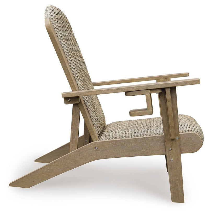 Marina Sun - Beige - Adirondack Chair - JaxCo Furniture