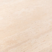 Malani - Travertine Gathering Table - JaxCo Furniture