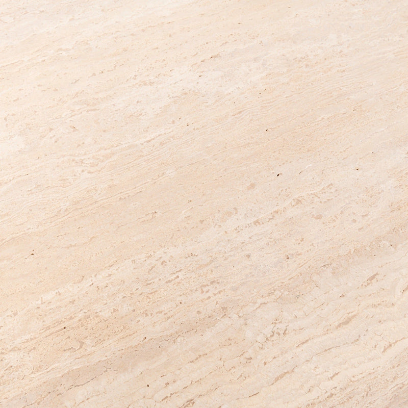 Malani - Travertine Gathering Table - JaxCo Furniture