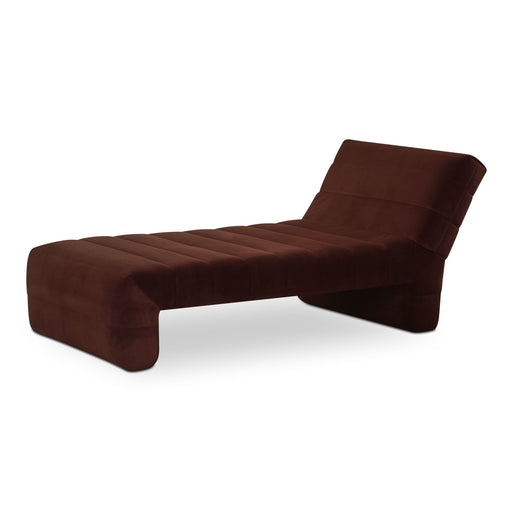 Verity - Chaise - Dark Brown - JaxCo Furniture