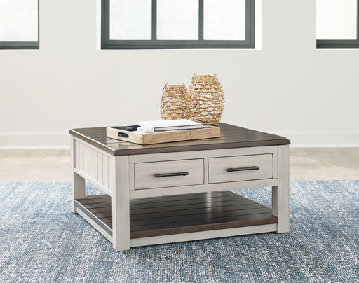 Darborn - Gray / Brown - Lift Top Cocktail Table - JaxCo Furniture