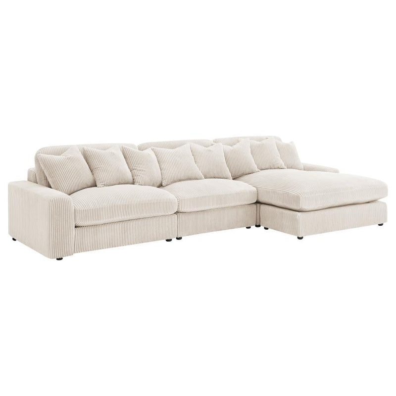 Blaine - Reversible Upholstered Chaise Sectional Sofa - JaxCo Furniture