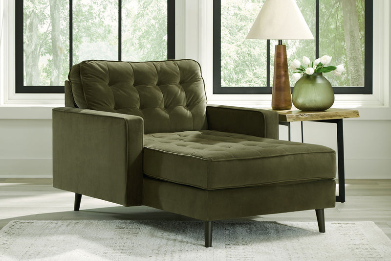 Reveon Lakes - Olive - Chaise - JaxCo Furniture