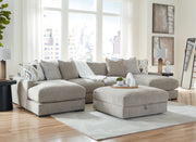 Aslan Court - Sectional With Ottoman Set - JaxCo Furniture